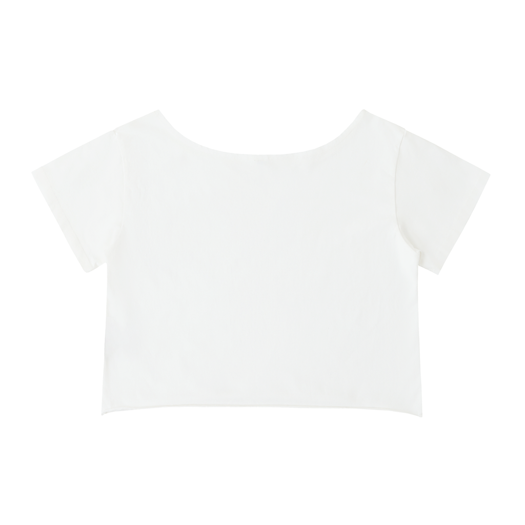 Off-Shoulder Leave Him On Shore top