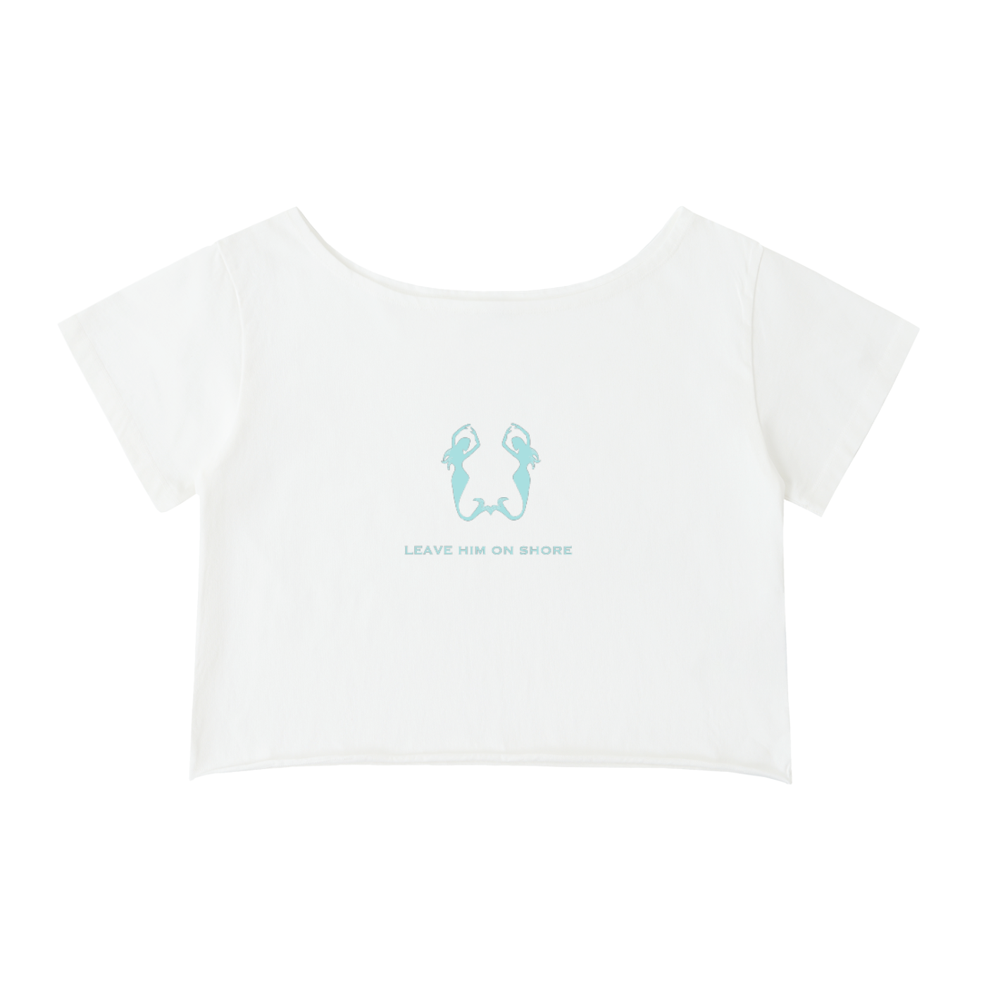Off-Shoulder Leave Him On Shore top