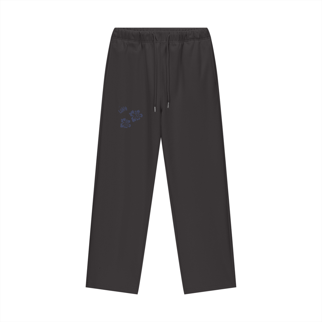 Fleece Lined Straight Leg Pants - 460 GSM