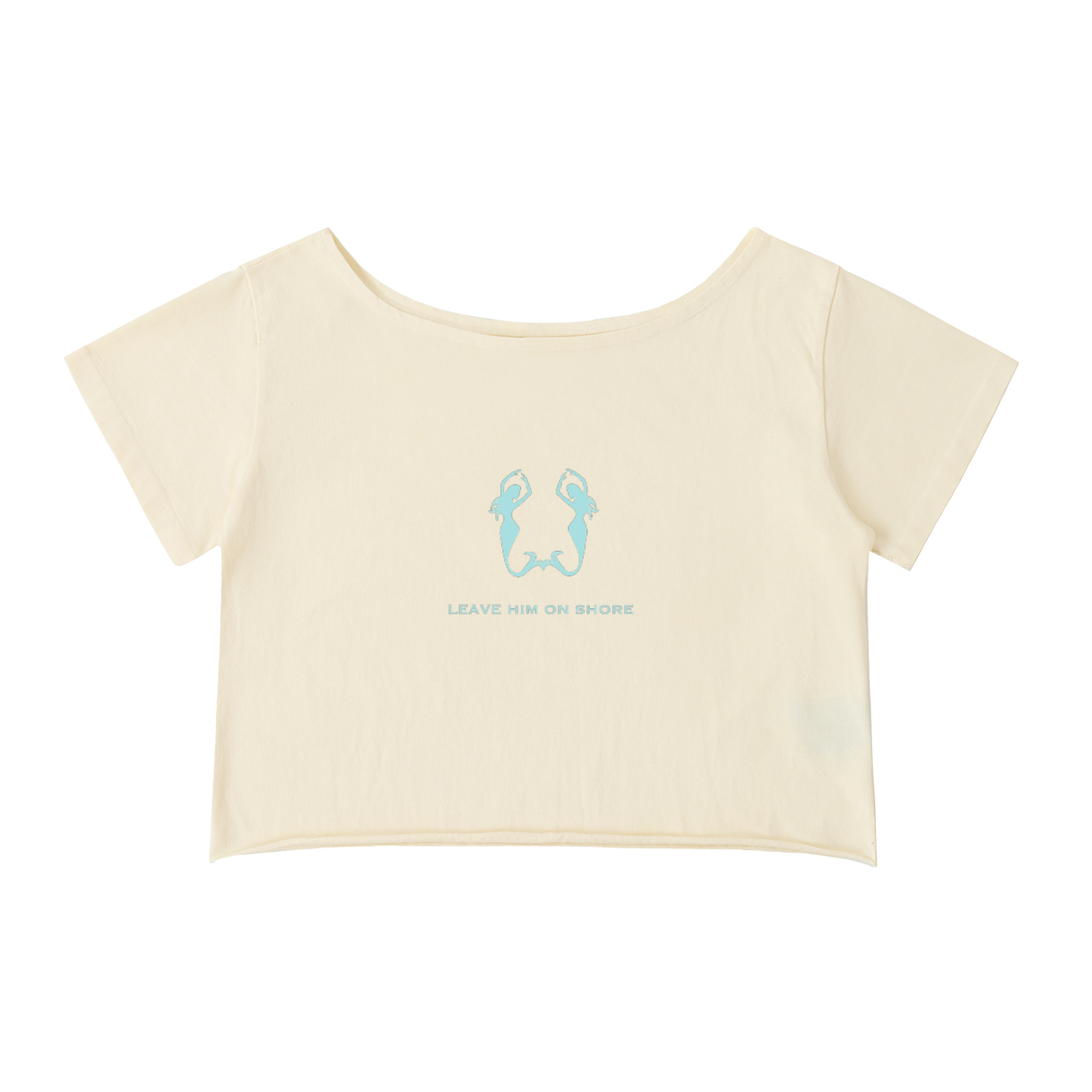 Off-Shoulder Leave Him On Shore top